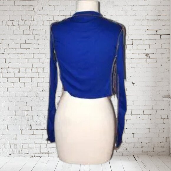 NWOT Crop Front Lace-Up Top - Picture 4 of 4